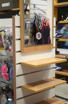 In-store design prodejny Sportex