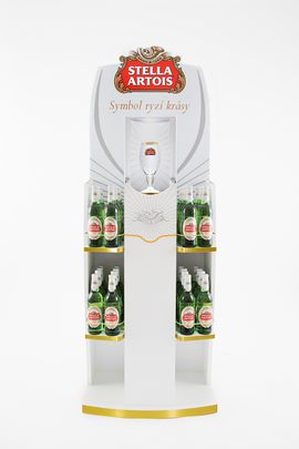 Prezentační a prodejní stojan Stella Artois